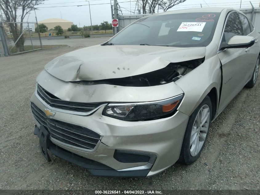 2016 CHEVROLET MALIBU LT - 1G1ZE5ST5GF299935