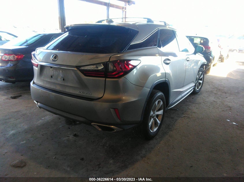 VIN 2T2BZMCAXHC120489 2017 LEXUS RX RX 350