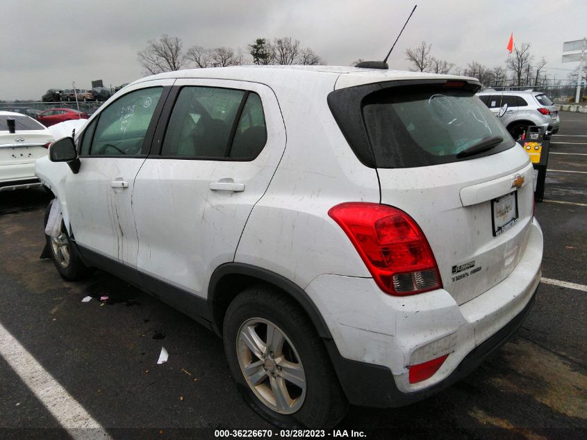 2017 CHEVROLET TRAX LS - 3GNCJNSB4HL279318