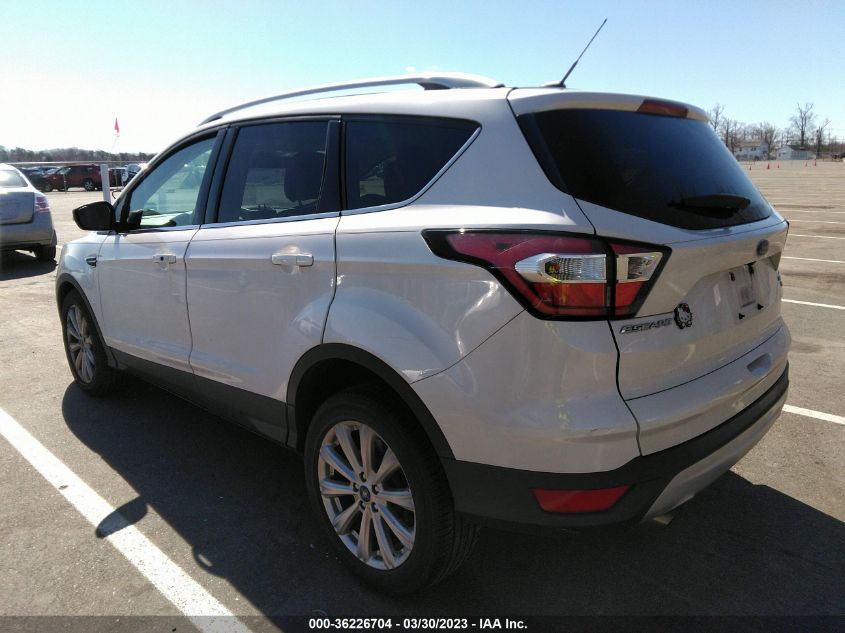 2017 FORD ESCAPE TITANIUM - 1FMCU0JDXHUC41888