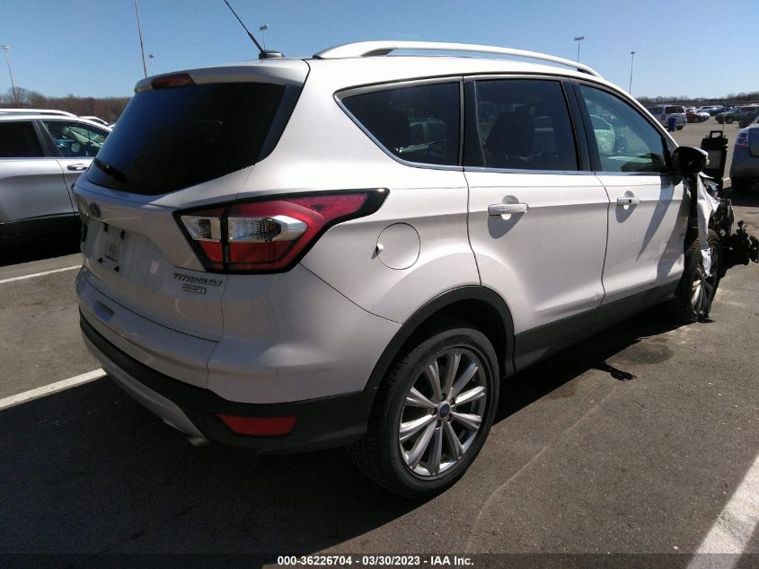 2017 FORD ESCAPE TITANIUM - 1FMCU0JDXHUC41888