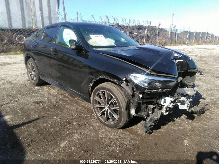 2021 BMW X6 XDRIVE40I - 5UXCY6C02M9E09141