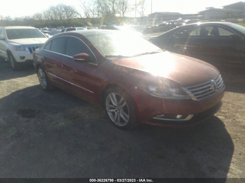 VIN WVWRP7ANXDE554421 2013 VOLKSWAGEN CC no.1