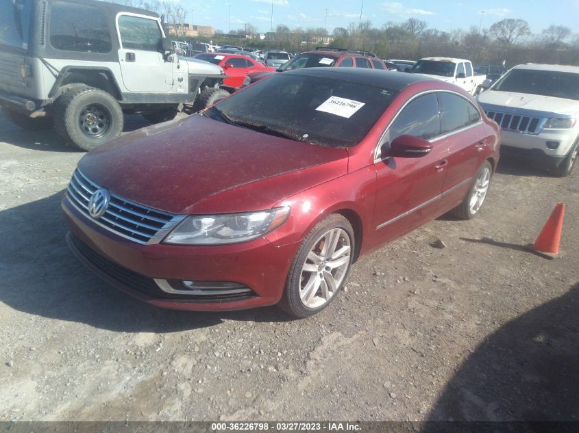 VIN WVWRP7ANXDE554421 2013 VOLKSWAGEN CC no.2