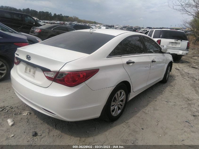 2013 HYUNDAI SONATA GLS PZEV - 5NPEB4AC3DH558837