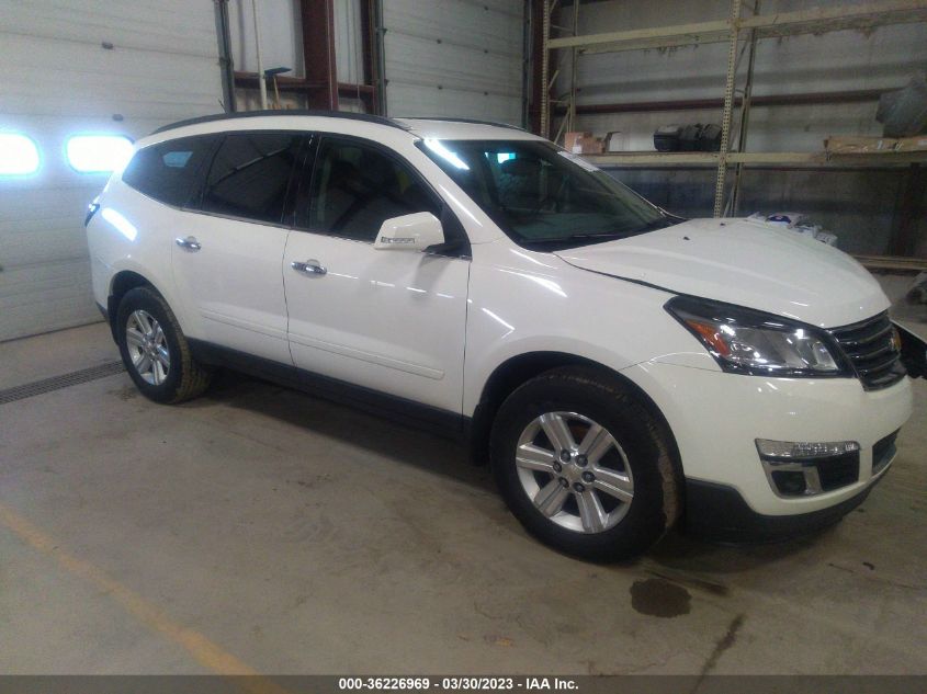 2014 CHEVROLET TRAVERSE LT - 1GNKVGKD3EJ242180