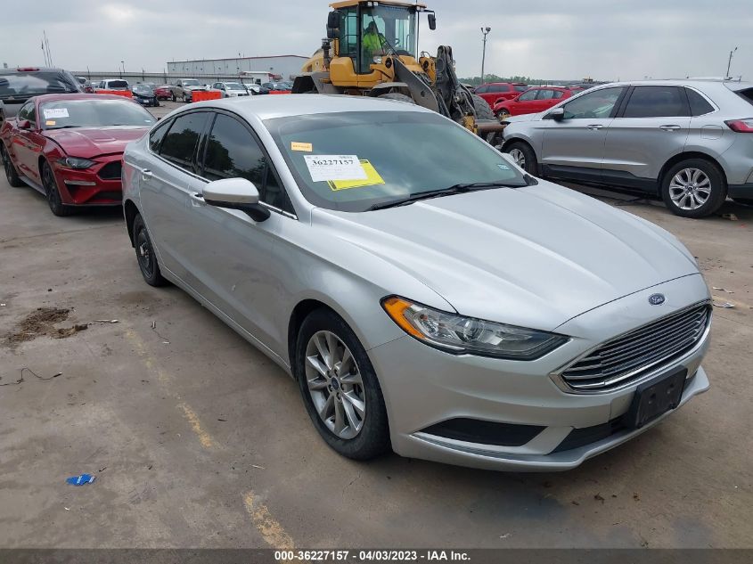 2017 FORD FUSION SE - 3FA6P0H72HR369824