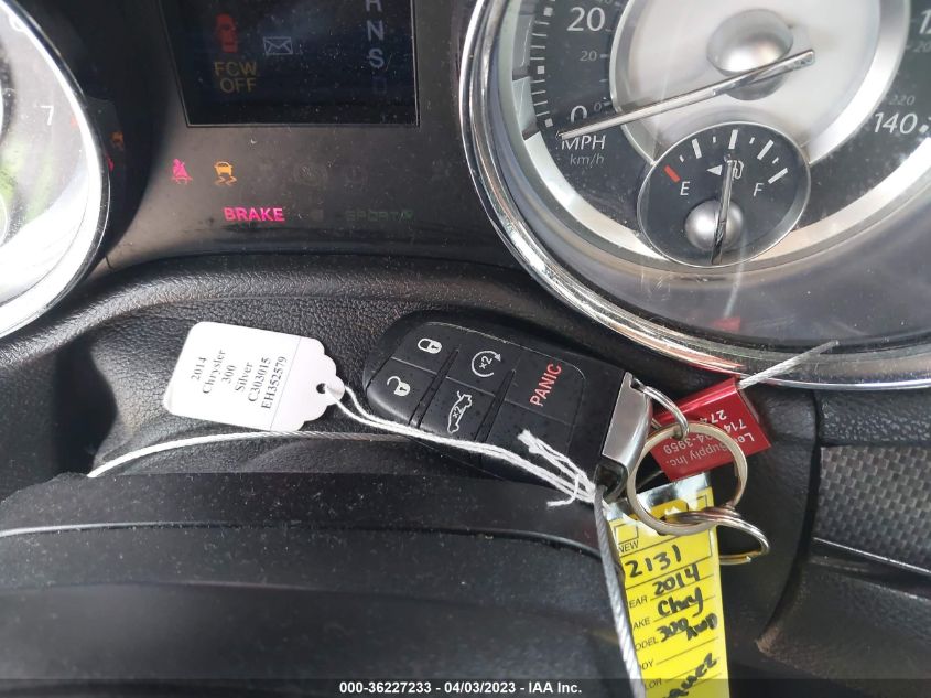 2014 CHRYSLER 300 300S - 2C3CCABG3EH352579