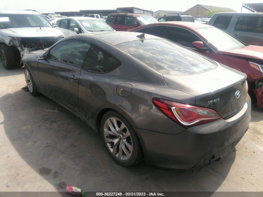 2013 HYUNDAI GENESIS COUPE 3.8 GRAND TOURING KMHHU6KJXDU082684
