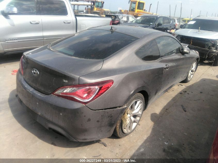 2013 HYUNDAI GENESIS COUPE 3.8 GRAND TOURING KMHHU6KJXDU082684