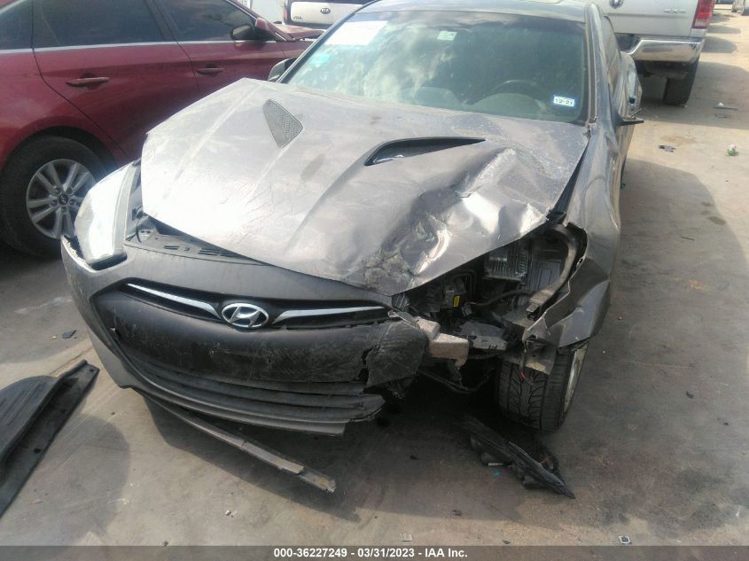 2013 HYUNDAI GENESIS COUPE 3.8 GRAND TOURING KMHHU6KJXDU082684