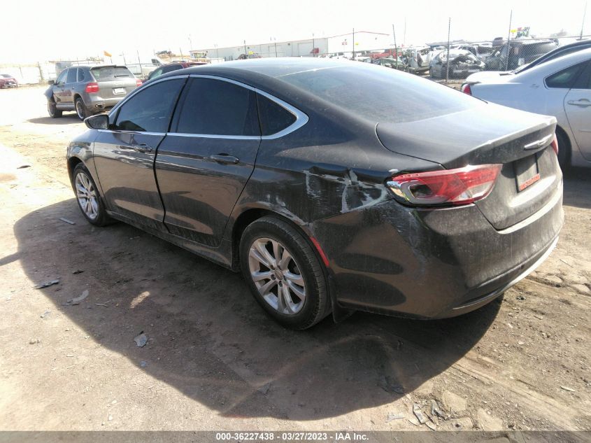 2015 CHRYSLER 200 LIMITED - 1C3CCCAB0FN555665