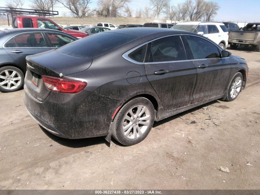2015 CHRYSLER 200 LIMITED - 1C3CCCAB0FN555665