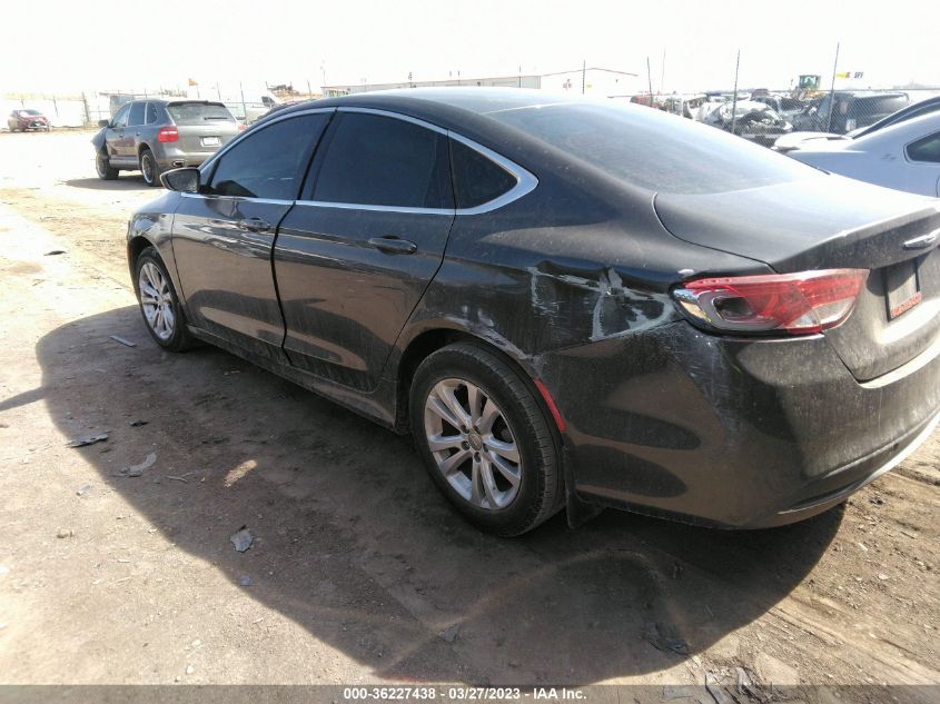 2015 CHRYSLER 200 LIMITED - 1C3CCCAB0FN555665