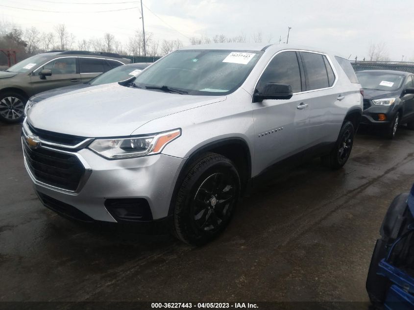 2019 CHEVROLET TRAVERSE LS - 1GNERFKWXKJ264153