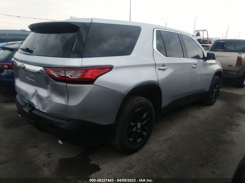 2019 CHEVROLET TRAVERSE LS - 1GNERFKWXKJ264153