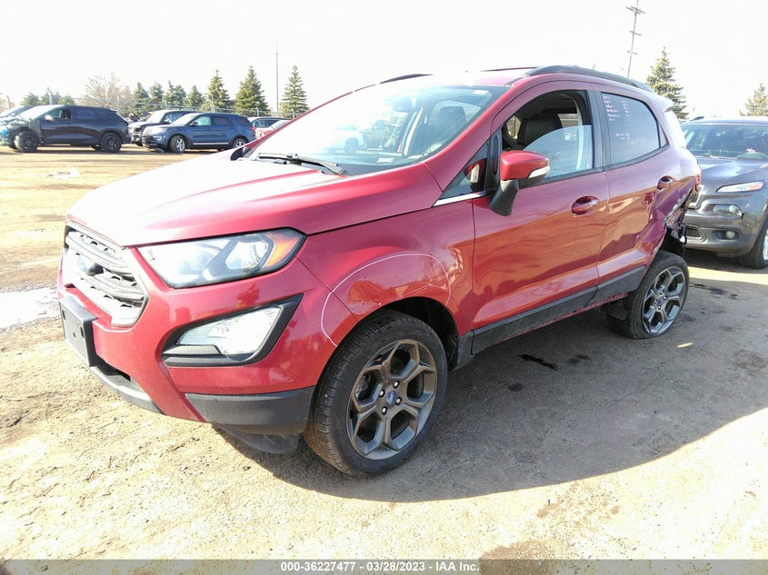 VIN MAJ6P1CL8JC216055 2018 FORD ECOSPORT SES