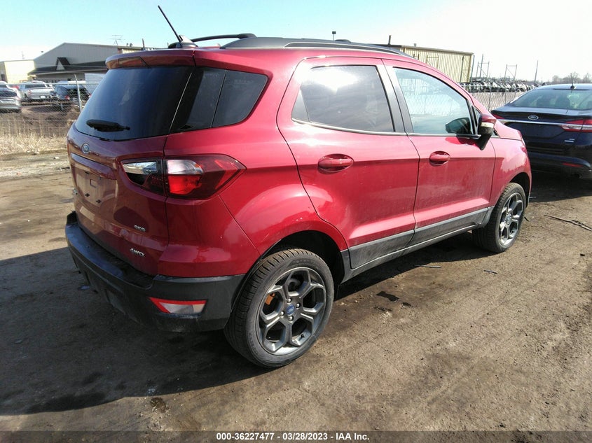 VIN MAJ6P1CL8JC216055 2018 FORD ECOSPORT SES