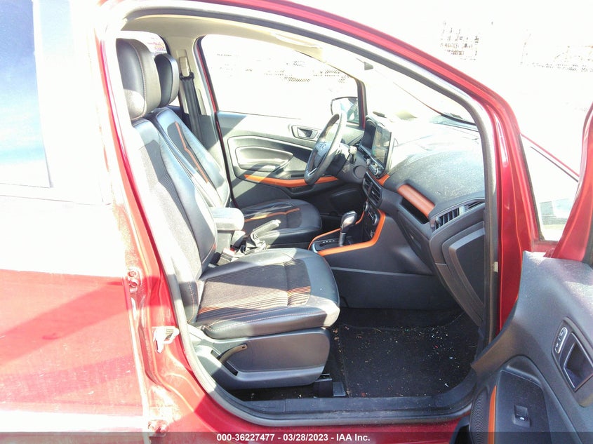 VIN MAJ6P1CL8JC216055 2018 FORD ECOSPORT SES