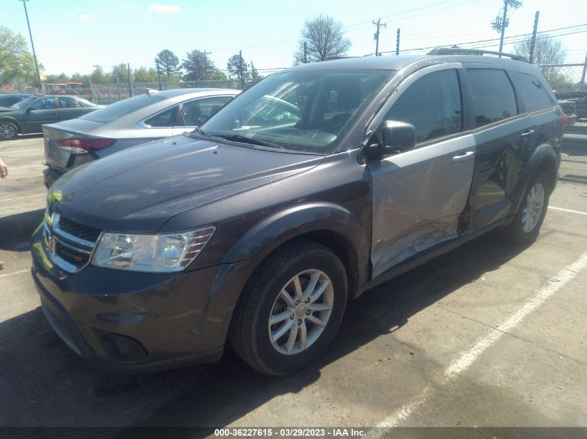 2015 DODGE JOURNEY SXT - 3C4PDCBG4FT696825
