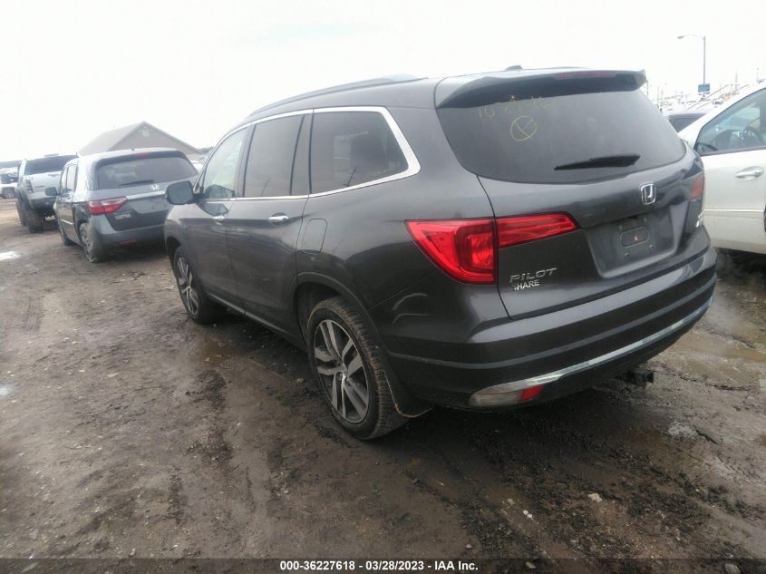 2017 HONDA PILOT ELITE - 5FNYF6H06HB103946