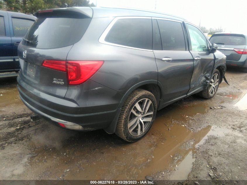 2017 HONDA PILOT ELITE - 5FNYF6H06HB103946