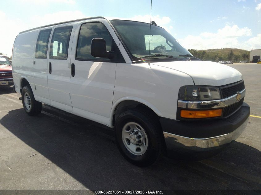 2019 CHEVROLET EXPRESS CARGO VAN - 1GCWGAFP1K1191361
