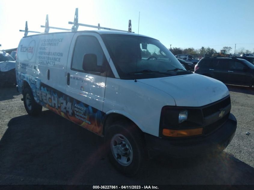 2016 CHEVROLET EXPRESS CARGO VAN - 1GCWGAFF0G1138567