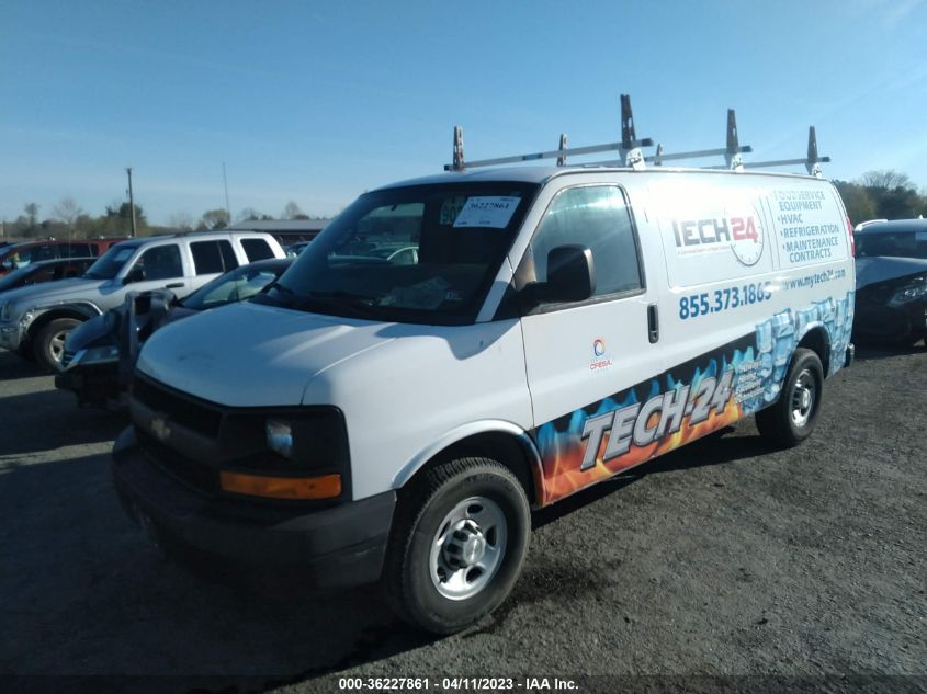 2016 CHEVROLET EXPRESS CARGO VAN - 1GCWGAFF0G1138567