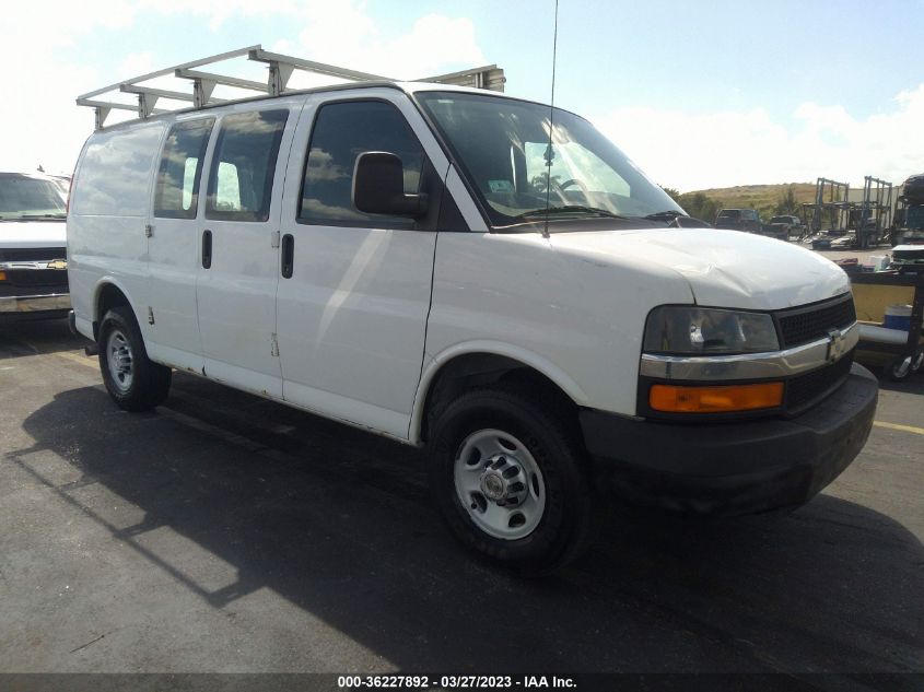 2015 CHEVROLET EXPRESS CARGO VAN - 1GCZGTCG9F1116376