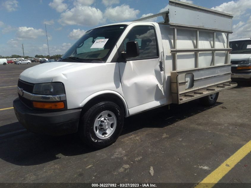 2015 CHEVROLET EXPRESS CARGO VAN - 1GCZGTCG9F1116376