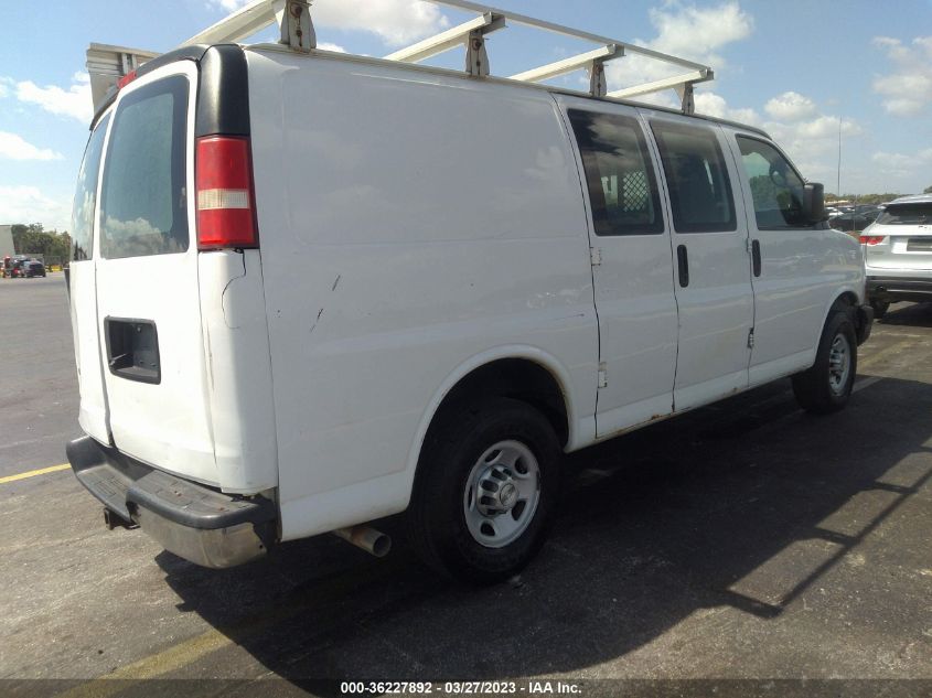2015 CHEVROLET EXPRESS CARGO VAN - 1GCZGTCG9F1116376