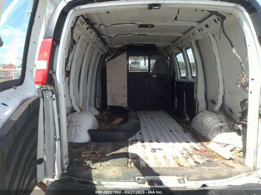2015 CHEVROLET EXPRESS CARGO VAN - 1GCZGTCG9F1116376