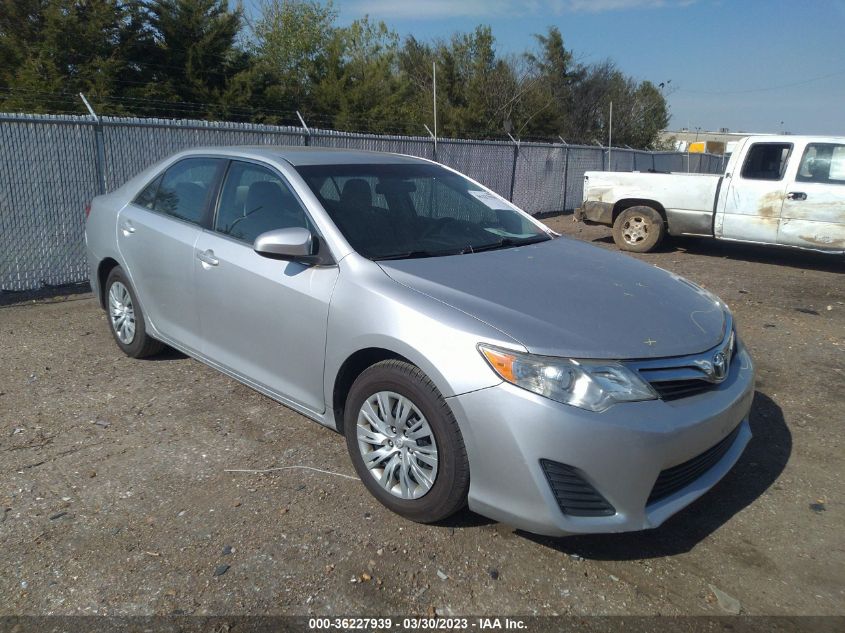 2013 TOYOTA CAMRY LE - 4T1BF1FK0DU249382