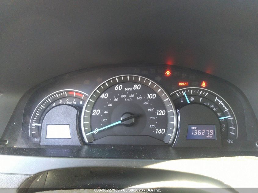 2013 TOYOTA CAMRY LE - 4T1BF1FK0DU249382