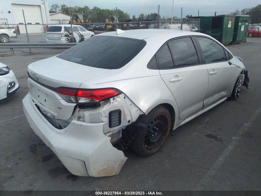 VIN 5YFEPRAE6LP067812 2020 TOYOTA COROLLA LE
