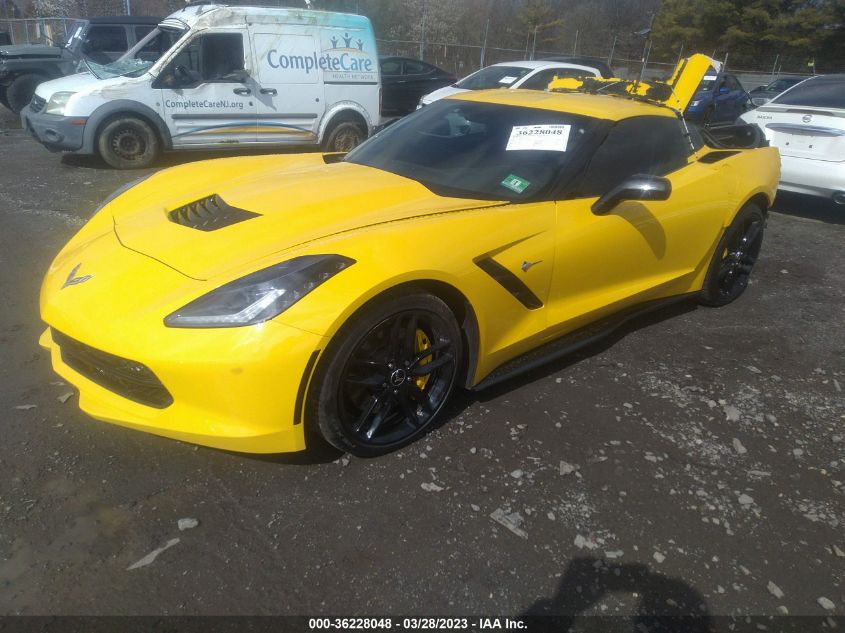 2014 CHEVROLET CORVETTE STINGRAY Z51 1LT 1G1YG2D75E5127234