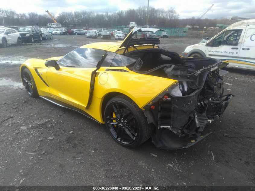 2014 CHEVROLET CORVETTE STINGRAY Z51 1LT 1G1YG2D75E5127234