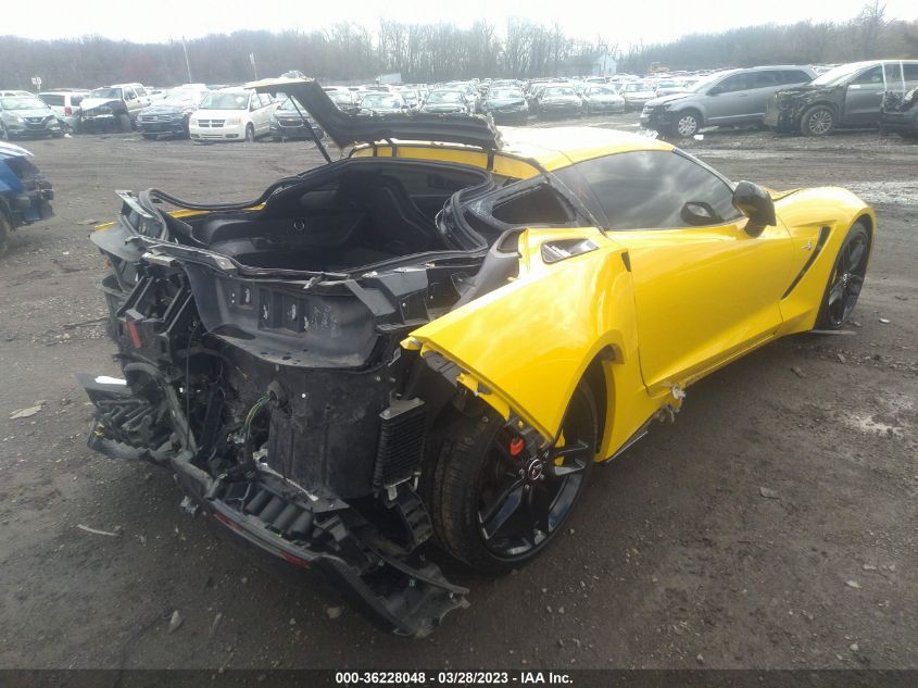 2014 CHEVROLET CORVETTE STINGRAY Z51 1LT 1G1YG2D75E5127234