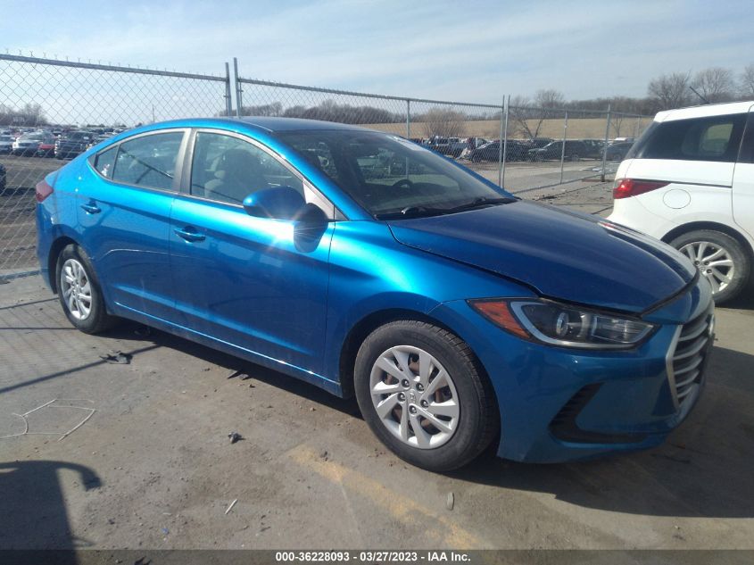 2017 HYUNDAI ELANTRA SE - 5NPD74LF7HH199437