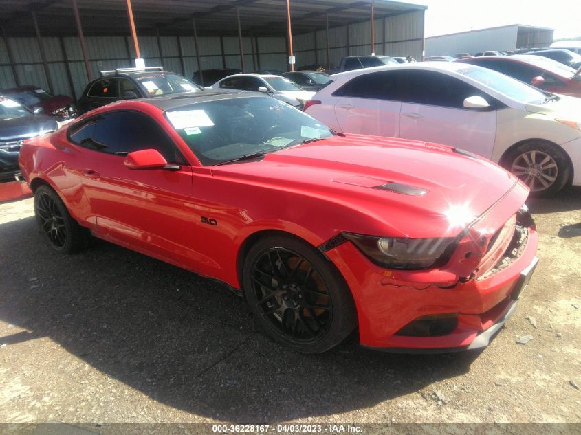 2016 FORD MUSTANG GT - 1FA6P8CF6G5336307