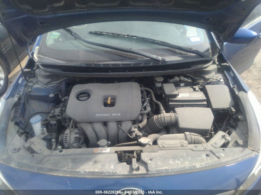 2017 KIA FORTE LX - 3KPFK4A71HE016623