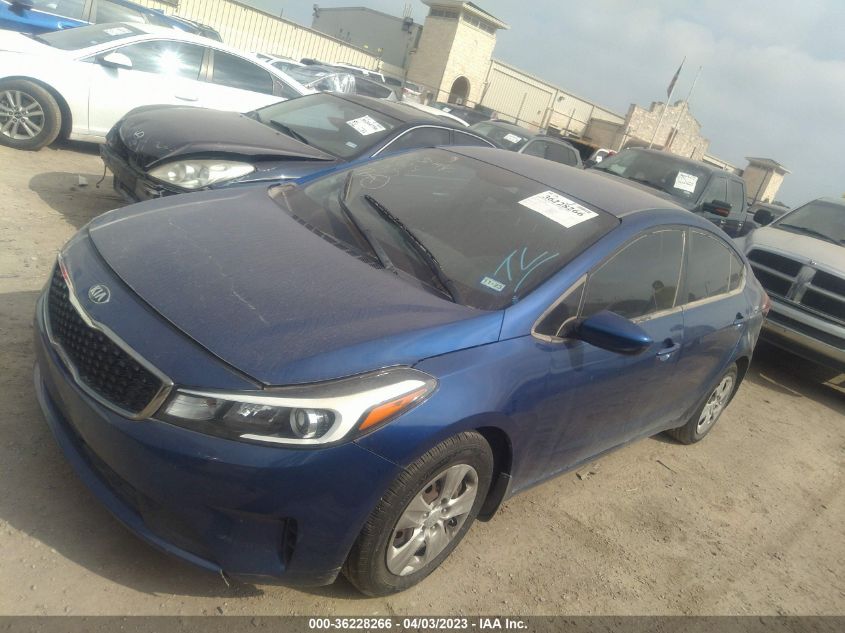 2017 KIA FORTE LX - 3KPFK4A71HE016623