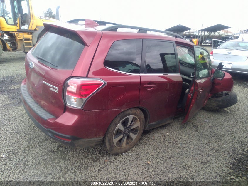 VIN JF2SJAJC4HH419813 2017 SUBARU FORESTER LIMITED