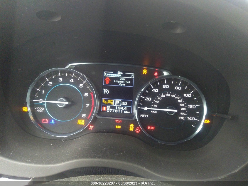 VIN JF2SJAJC4HH419813 2017 SUBARU FORESTER LIMITED