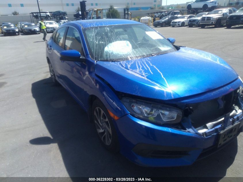 2018 HONDA CIVIC SEDAN EX - 2HGFC2F74JH608409