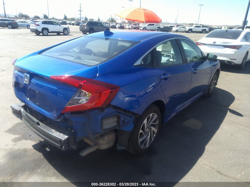 VIN 2HGFC2F74JH608409 2018 HONDA CIVIC SEDAN EX