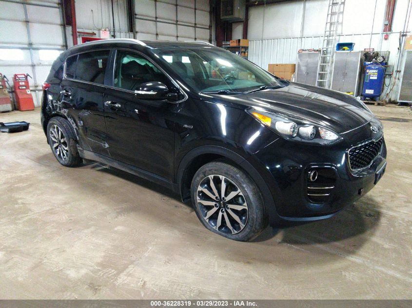 2018 KIA SPORTAGE EX - KNDPNCAC0J7312712