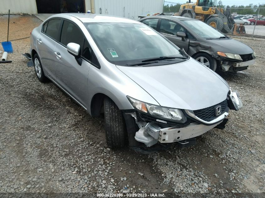 2014 HONDA CIVIC SEDAN LX - 19XFB2F57EE044112