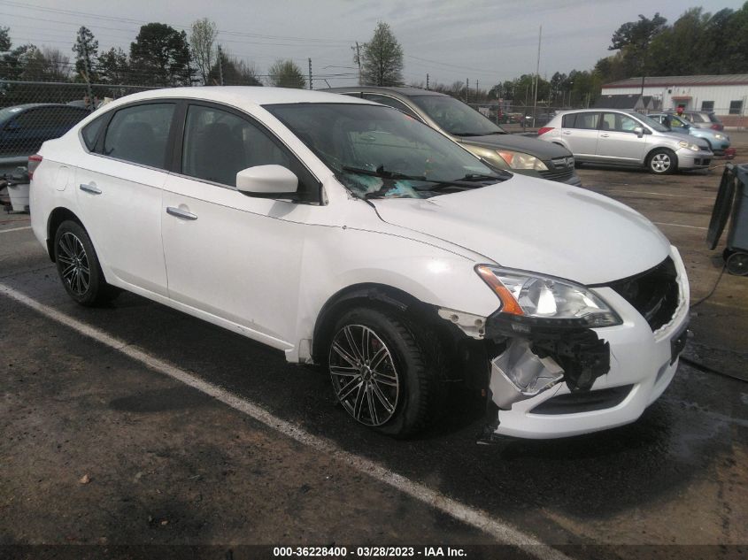 2015 NISSAN SENTRA S - 3N1AB7AP3FY276578